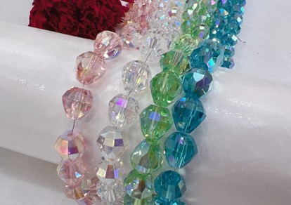 crystal glass beads